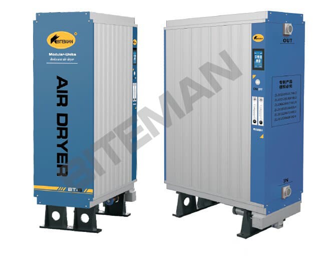 Modular units desiccant compressed air dryer